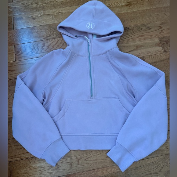Lululemon Pink Peony Scuba Halfzip - Picture 3 of 11